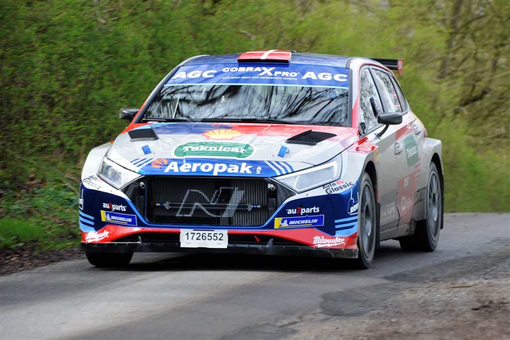 Lørdag gælder det første afdeling af Dansk Super Rally for Ib Kragh.
(Foto: IK Motorsport)